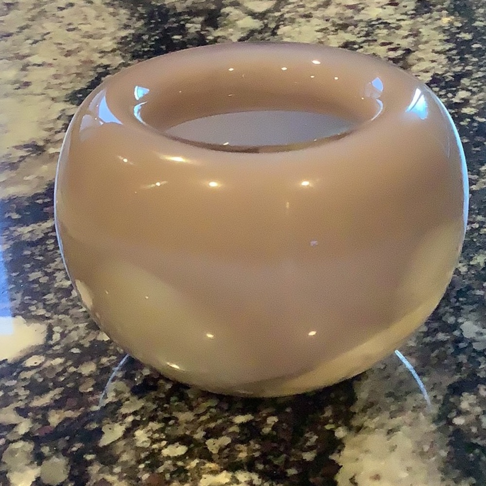 Beautiful glass vase